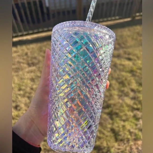 Starbucks Unicorn Jeweled Diamond Bling Tumbler HTF 2022 Grande 16 oz. NWT - Picture 8 of 12